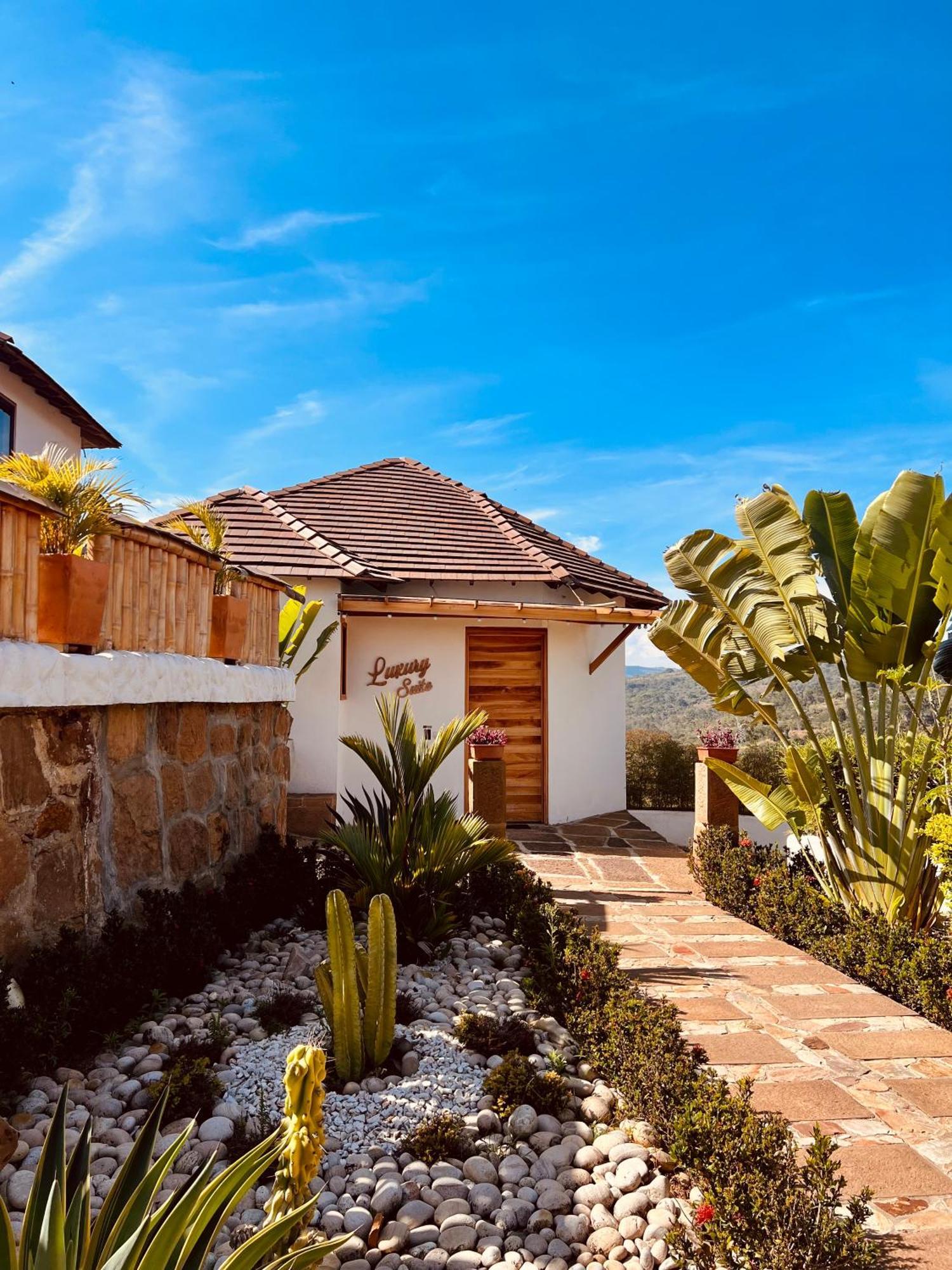 סן גיל Hotel Campestre Palmas Del Zamorano מראה חיצוני תמונה